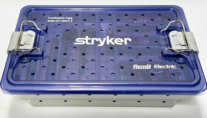 Used Stryker RemB 6400-099-000 Universal Driver & Saw Core Instrument Set Orthopedic