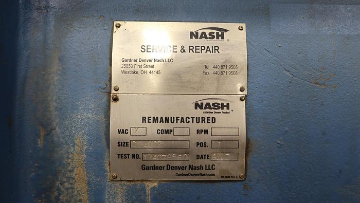 Used Nash CL4002 Vacuum Pump #44631