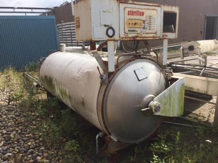 Brugt Autoclave rustfri 5 tons
