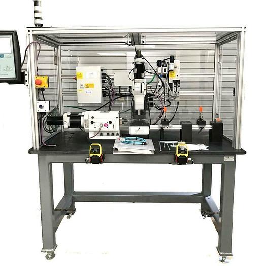 Used Schmidt Technologies Automated Toggle, Pneumatic Press System w/ Controller 7579