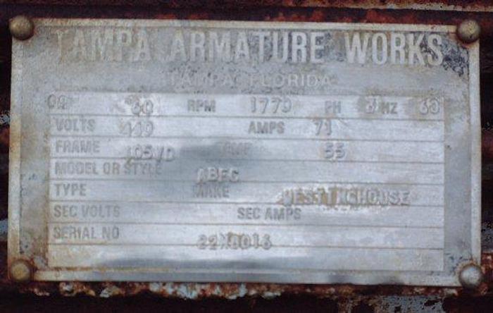 Used Mixer, Agitator, 60 HP, Philadelphia, C/st,(2) #Z523800