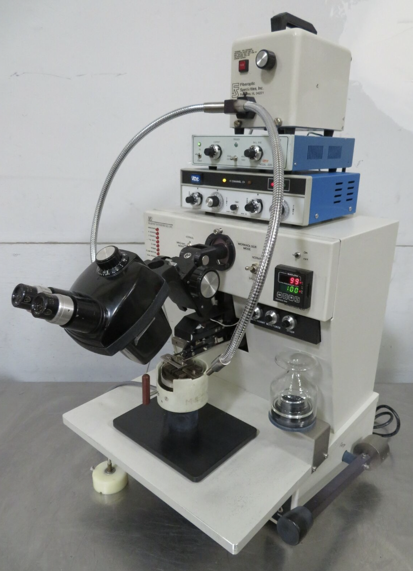 Used Mech-El MEI Marpet 1204B Manual Gold Ball Bond Wire Bonder w/ Ball Bump