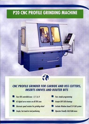 Usato PROFILATRICE CNC UTMA MODELLO P20CNC