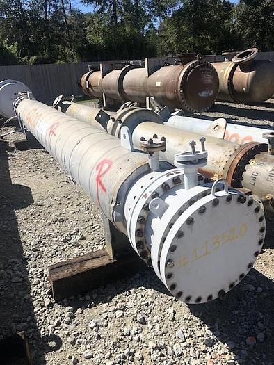 Used Used Melter approximately 857 square foot 316L stainless steel Shell and Tube Heat Exchanger