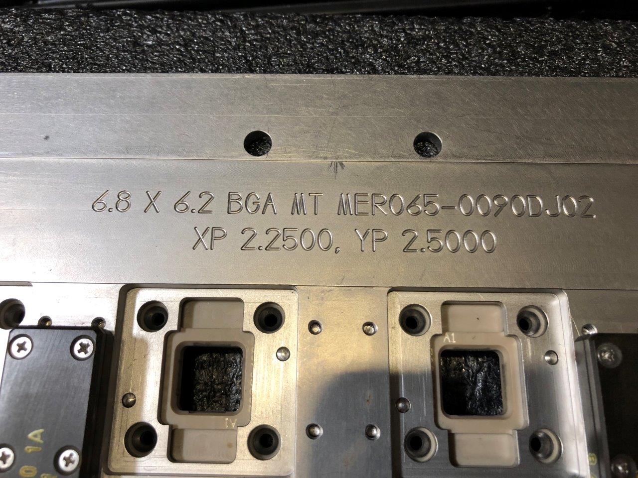 Used DELTA DE8000 6.8 x 6.2 eMGA Test Handler Change Kit