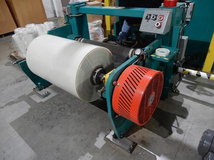 Used 30" WIDE DUSENBERY 635 DUPLEX SLITTER REWINDER 1" SLITS