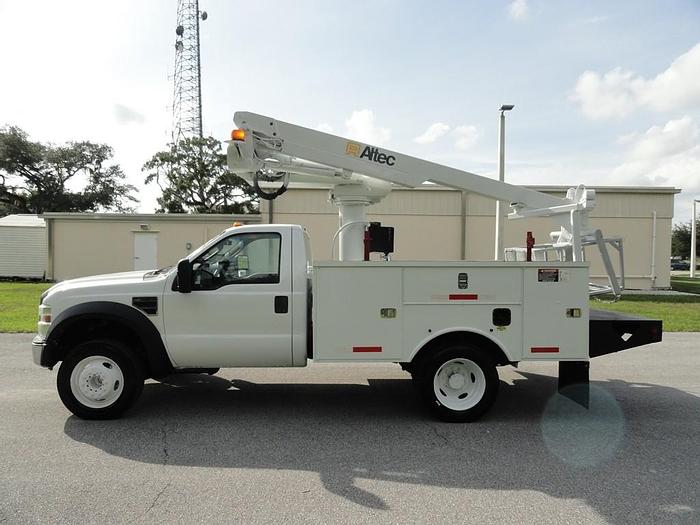 Used 2008 Ford F550 Altec AT235P 40ft Cable Bucket Truck - 05084