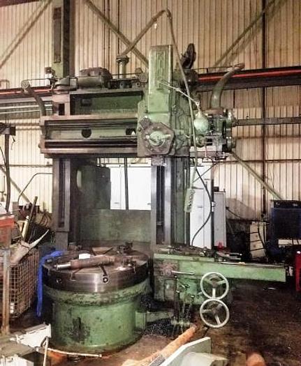 52" King Vertical Turret Lathe, 57" Swing, 66" Under Rail, 30 hp, 151 rpm, ID17358