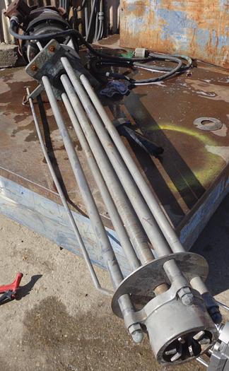 Used Homogenizer, In Tank, 3 HP, S/st, 4" diameter, 48" long #S743016