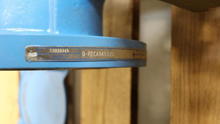 Used Metso Q-RECA04DJJST 4" Vee Ball Valve With Q-Trim Technology #44602