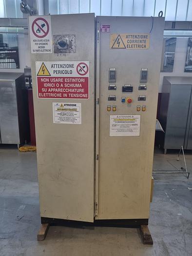 Used 700 LITER (WORKING) BATTAGGION KNEAKER EXTRUDER - T-316 S/S - JACKETED