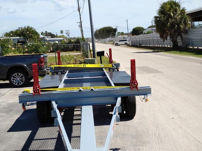 Used 2007 Brindle PT30T TA EB Extendable Pole Trailer - 85315