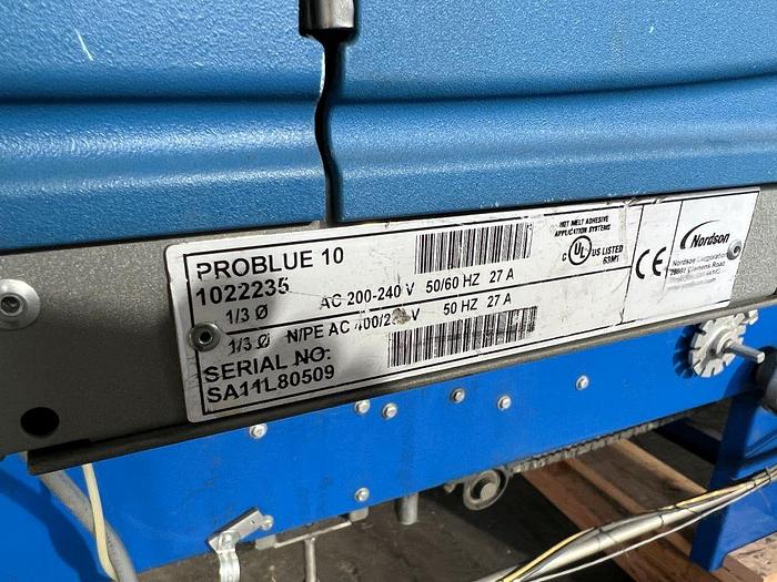 Used Case Sealer, Elliott, Mdl 74-IMPACT, Nordson PROBLUE10 #S744875