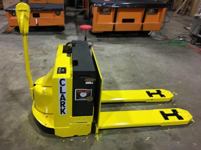 Used CLARK ELECTRIC PALLET JACK MODEL P40C W/ CHARGER  4,000 LB.