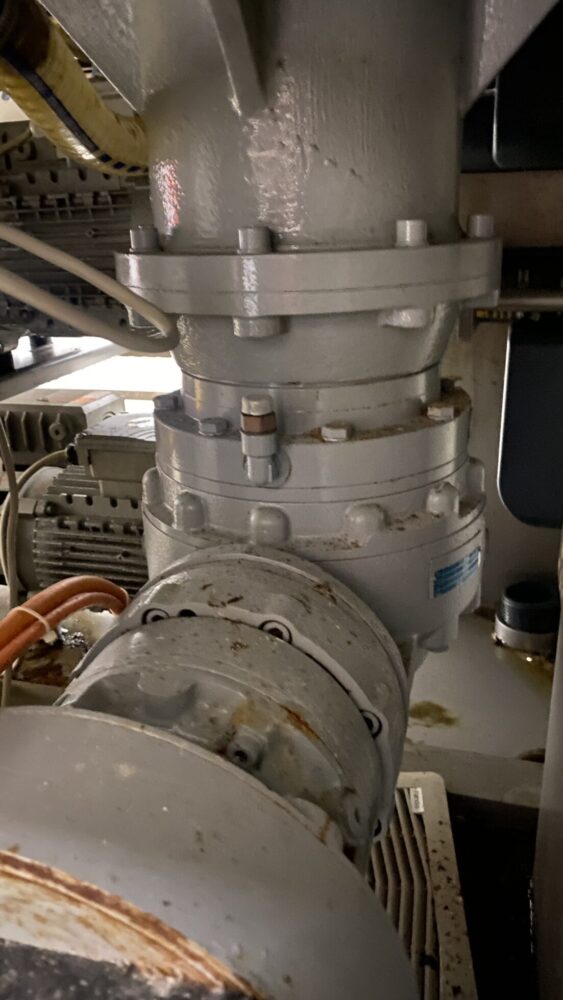 Used Risco RS650 double vacuum filler