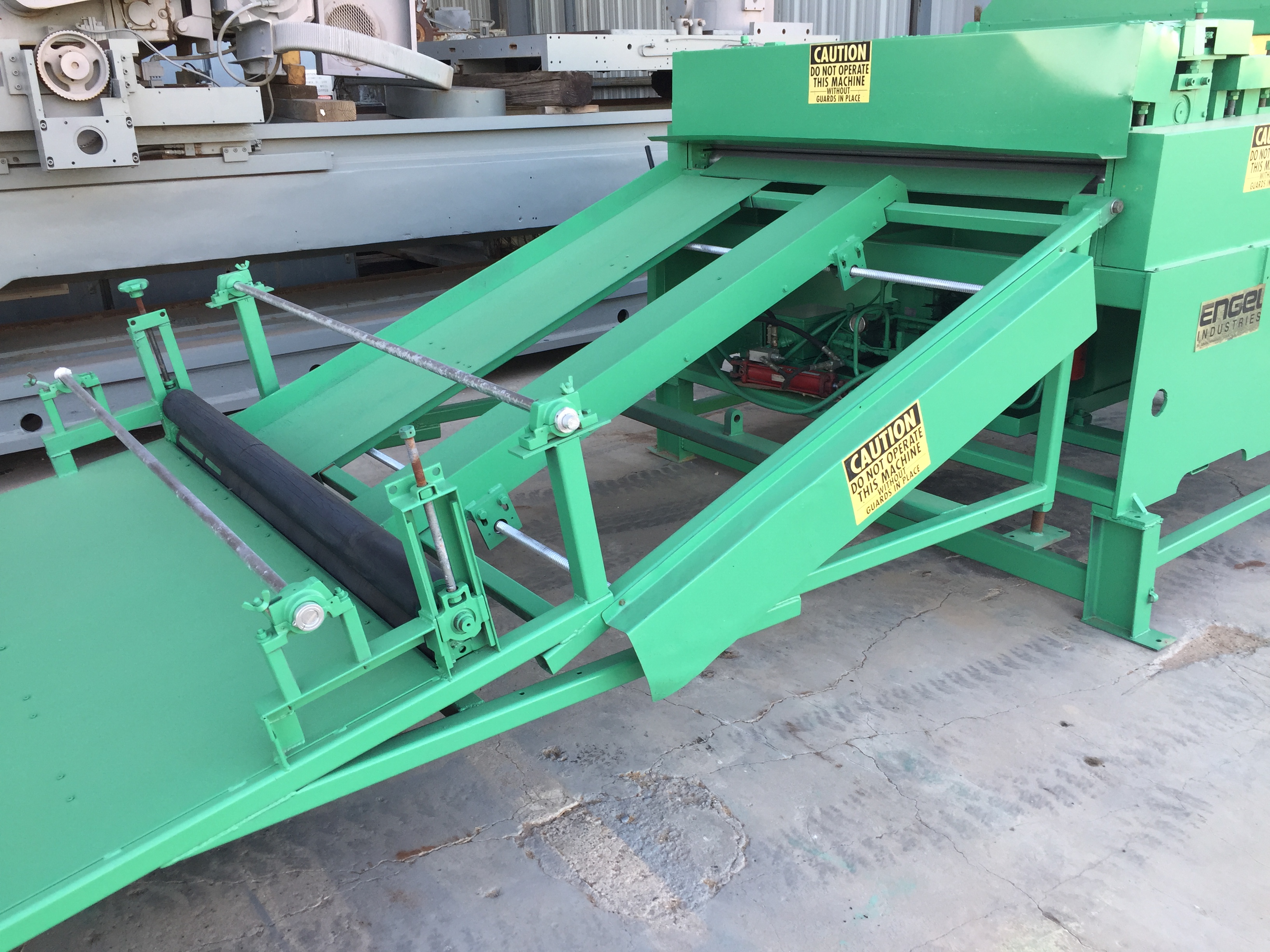 Used 60” x 16 Ga. Engel Blank-it Cut-To-Length Line