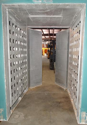 Used 48"W x 72"H x 48"L, Grieve, Electric Walk-In Oven, 500°F, Double Ended