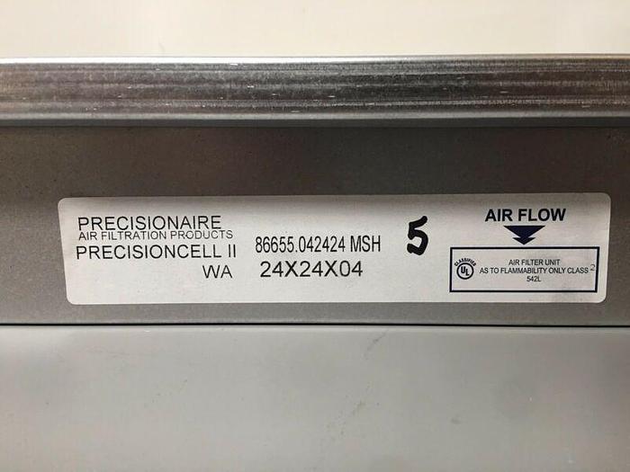 Used Flanders PrecisionCell II M -24'' x 24'' x 4'' -Minipleat Filter 86655.042424MSH