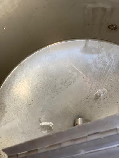 Used 500 Gallon Vertical Stainless Steel Tank