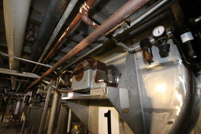 Used 250 CU. FT. RIBBON BLENDER - S/S - 75 HP