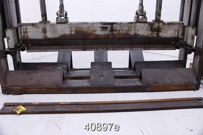 Used 73" Roll Splitter With Hydraulic Unit #40897