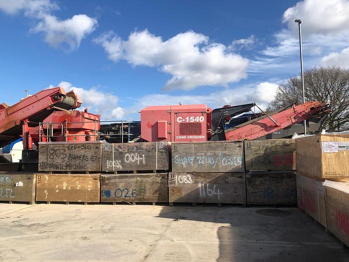 Used 2011 Terex Finlay C 1540 cobe crusher
