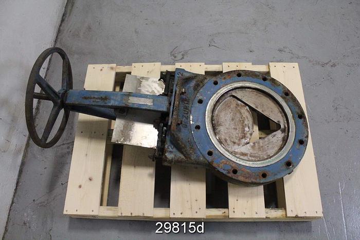 Used Dezurik 12" Hand Operated Knife Gate Valve #29815