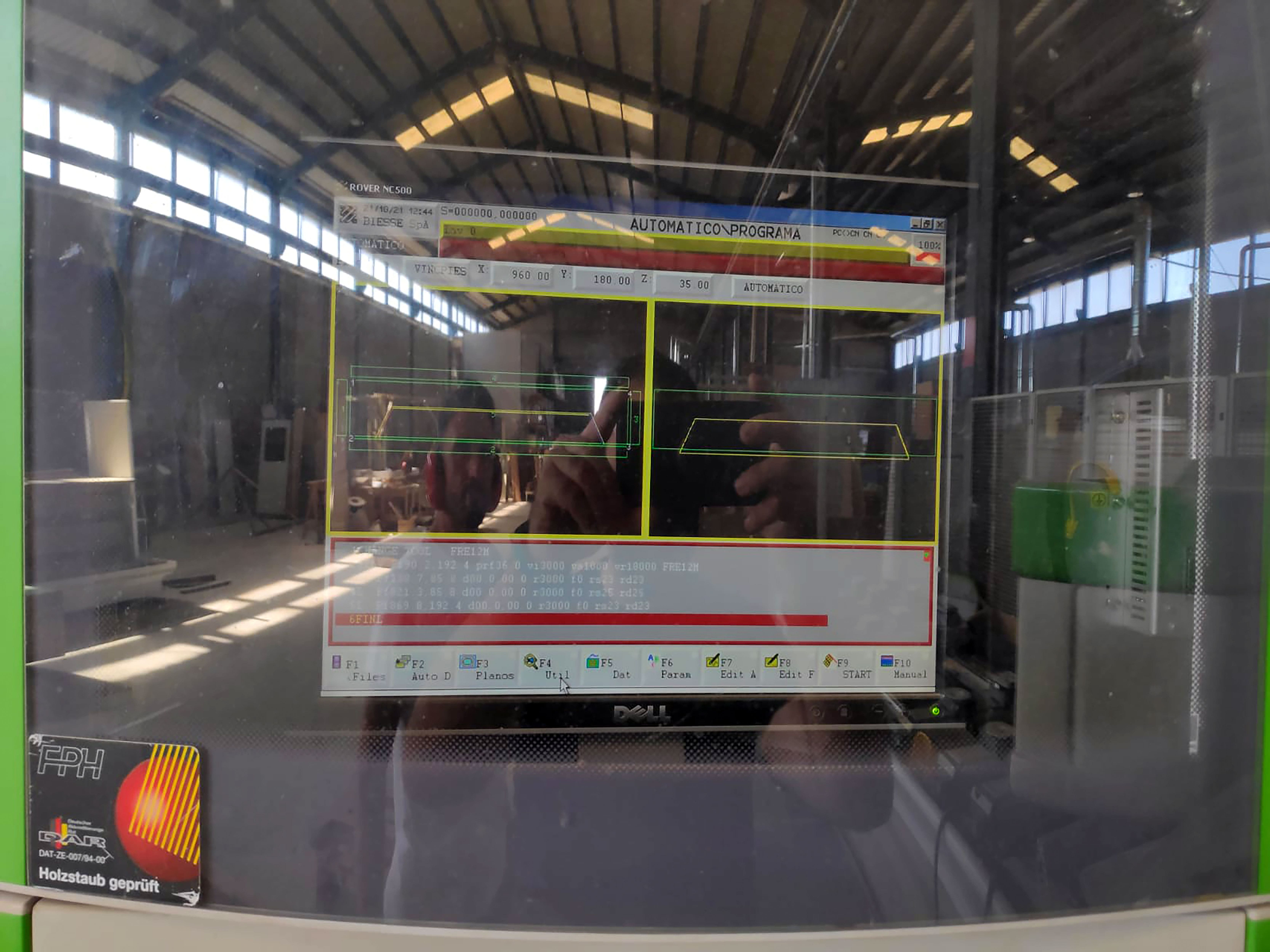 Used Biesse Rover 22 - CNC Machining Center - 2001