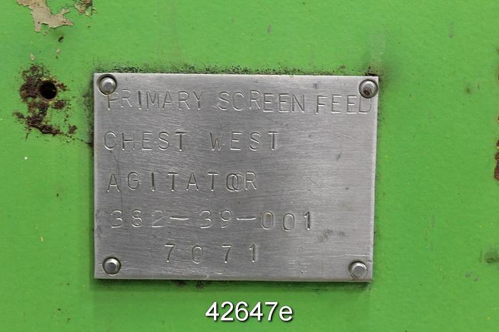 Used Hymac 42 FD 3060 Side Mount Agitator #42647