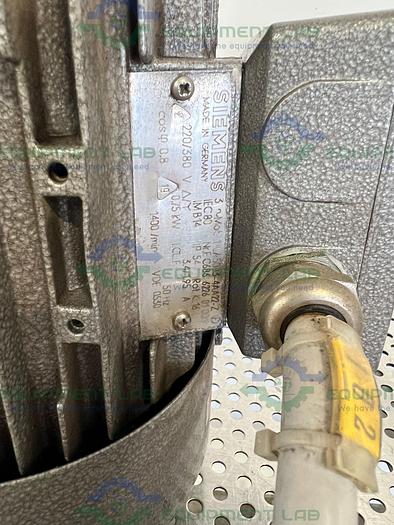Used Siemens 1LA5083-4AA22-Z Motor .75kW, 220/380V