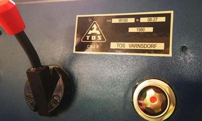 Used Borer Horizontal Table Type W100