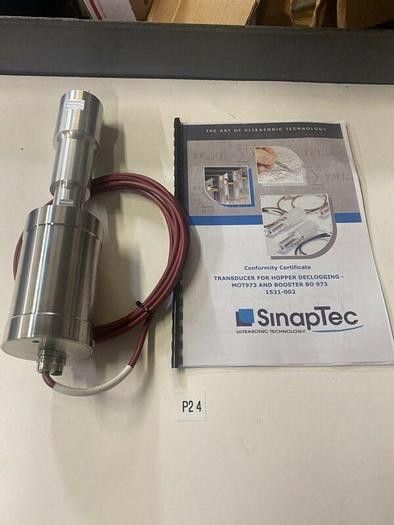 Sinaptec Ultrasonic Transducer For Cleaning MOT973 And Booster BO 973 Warranty