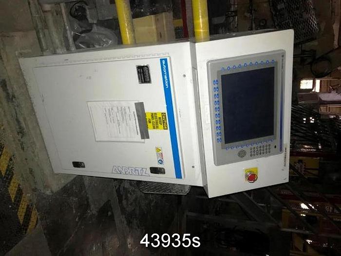 Used Andritz Wet Lap Line. 80" Belt Press with Steel Frame #43935