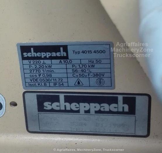 Usato Biotrituratore alimentato da motore elettrico