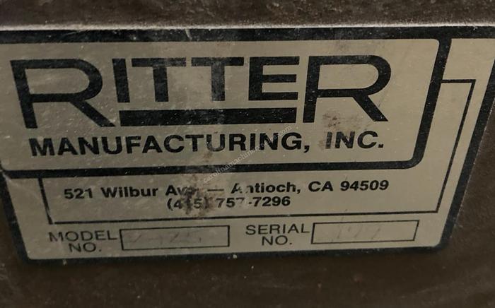 Used Ritter 34 Spindle Shutter Boring Machine