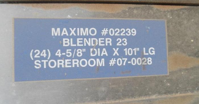 Used Dust Collector, Baghouse, 250 SF, S/st, Pulse-Jet, #S741215