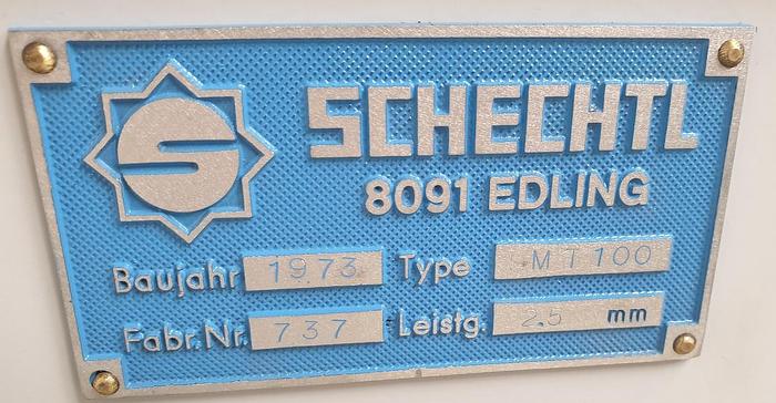 Gebraucht Tafelschere Schechtl MT 100