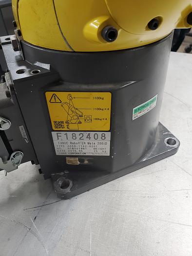 Used 2016 Fanuc LR Mate 200id Industrial Robot With R-30ib Controller