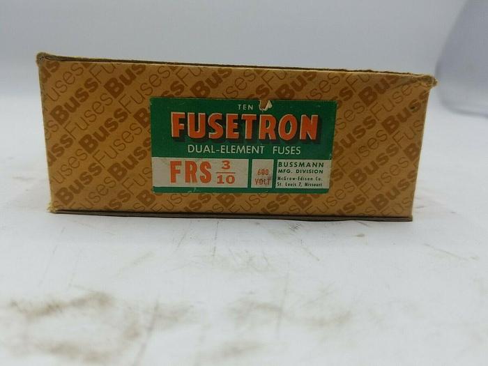 BUSSMANN FRS-3/10 FUSETRON 600V