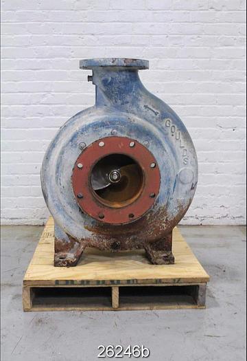 Used Goulds 3175 Pump, 6x8x18, 2/4 Vane 17.5" Impeller, Ductile Iron Casing #26246
