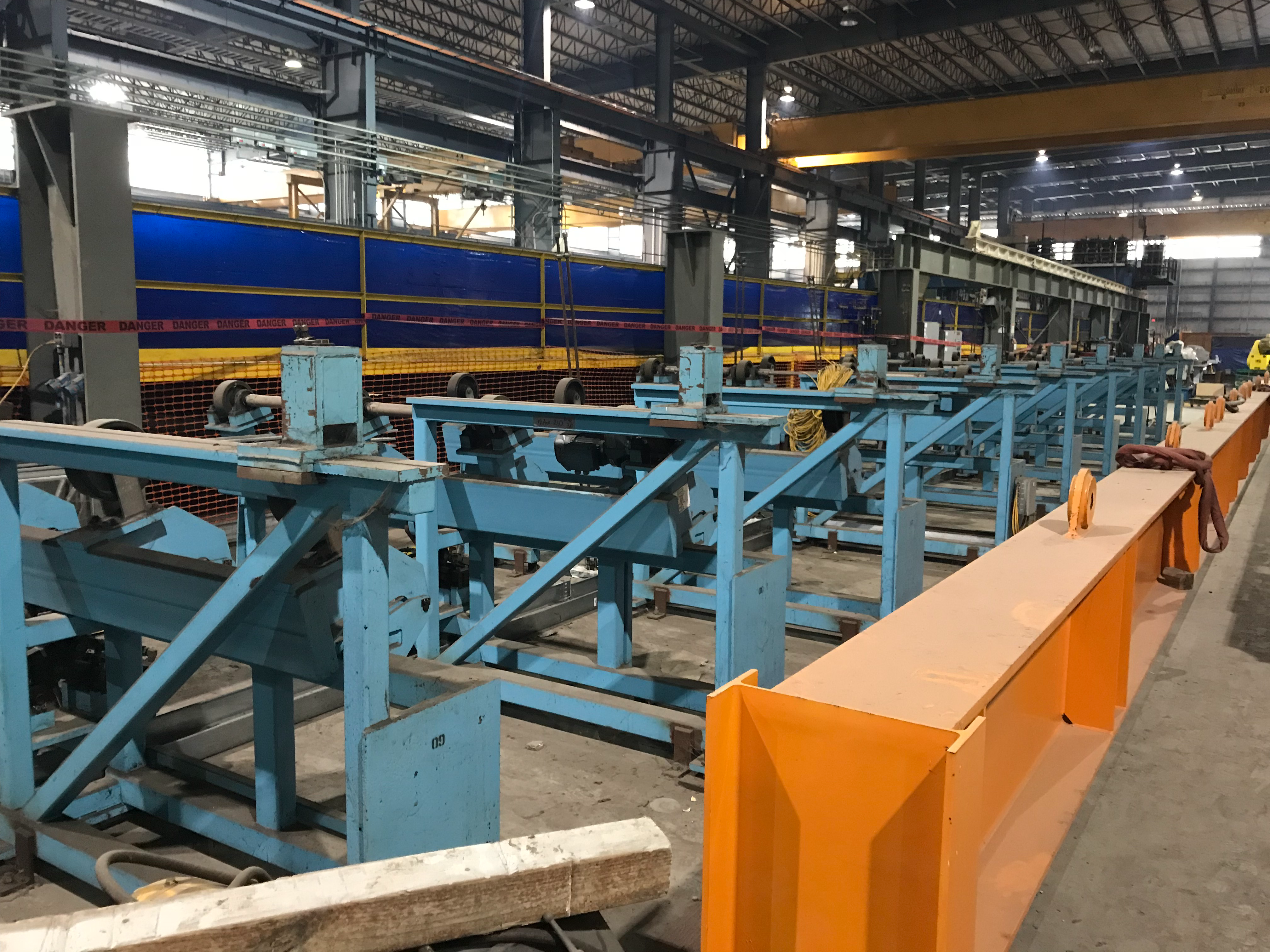 Used 320 Ton Easom / Enerpac  Hyd. Straightening / Dishing / Panel Press