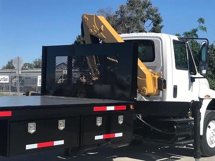 Used 2009 International 4400 Flatbed IMT 7-51K2 Knuckle Boom Truck - C58134