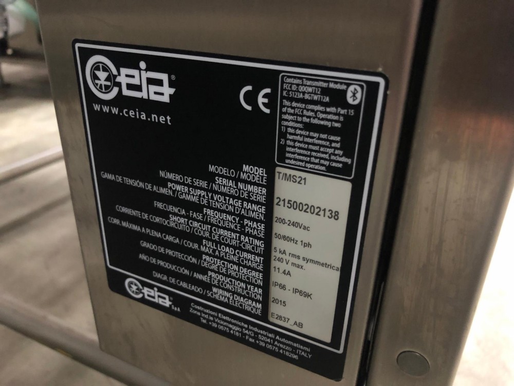 Used Ceia THS/MS 21 metaldetector