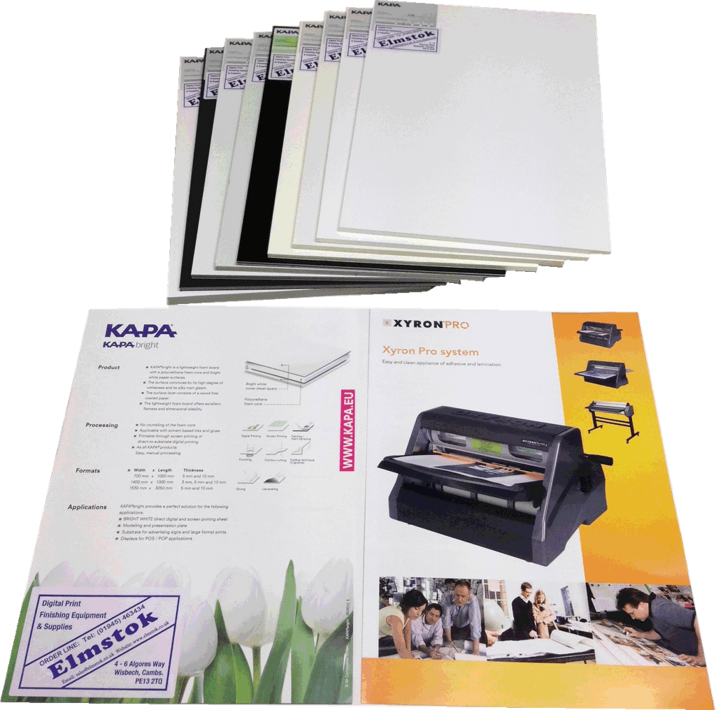 Kapa Line 5mm Board White 30" x 40" Box (24 Sheets)