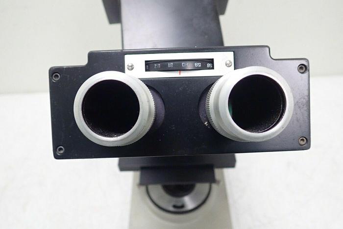 Used Bausch & Lomb 31-32-14 Balplan Microscope with (2) 10X WF Eyepieces