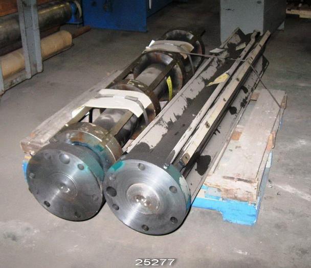 Used Black Clawson  Roll Splitter Replacement Pistons, 6" Bore, 66" Stroke, Complete With Bronze Guide #25277