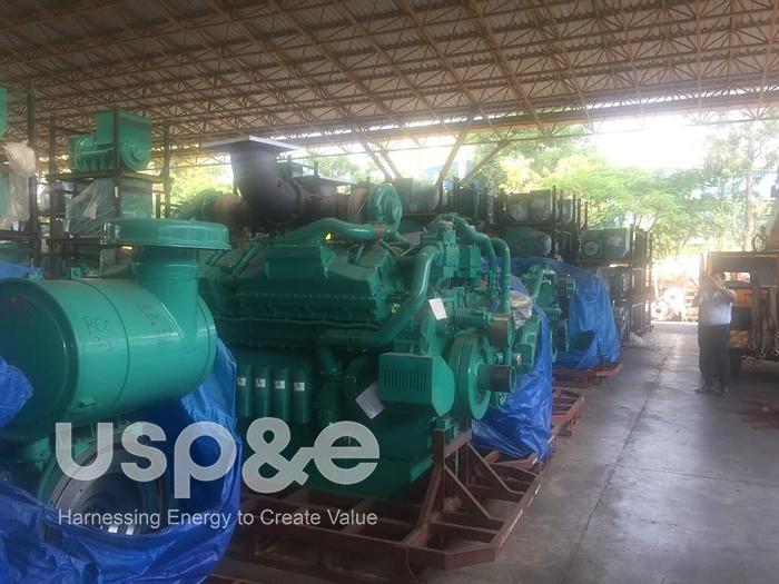 Used 1.8 MW New Cummins QSK60G4 Diesel Generator Sets