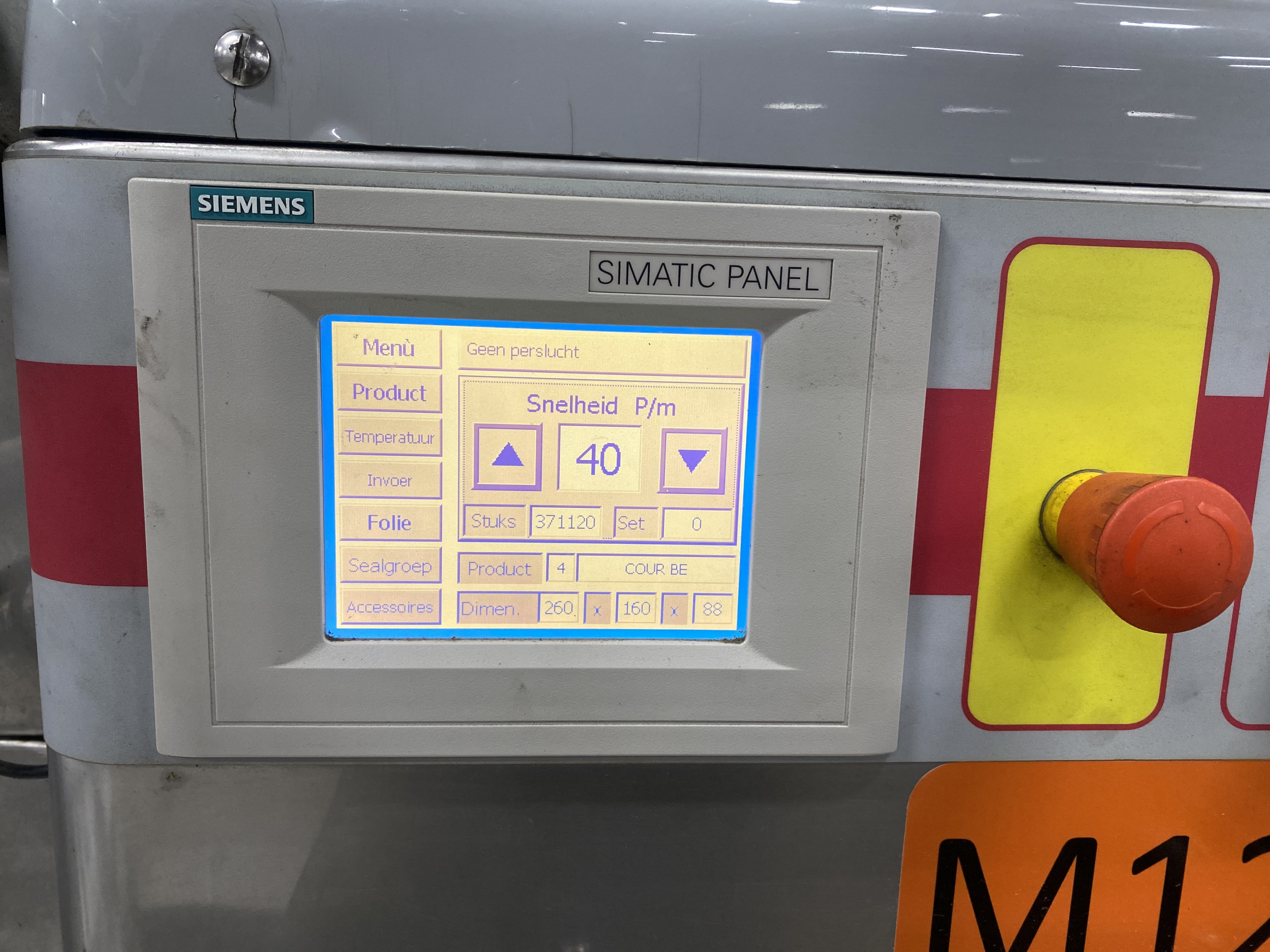 Used Record Scorpion MD flowpacker with Automotion automatic infeed