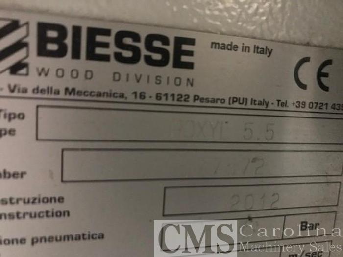 Used 2012 Biesse Roxyl 5.5 Edgebander