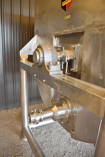 Used 100 CU. FT. SCOTT RIBBON BLENDER – S/S – JACKETED – 5 HP (#9636)